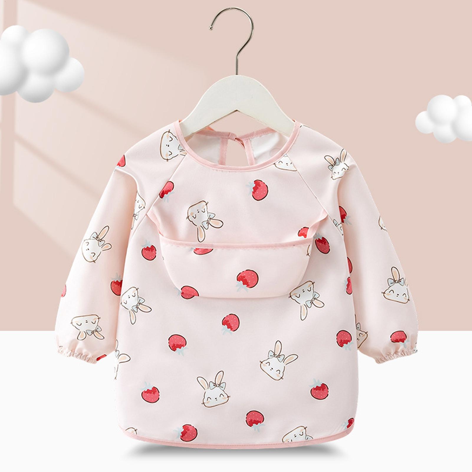 Baby Food Restaurant - Wodoodporny, wielorazowy fartuszek dla dzieci z