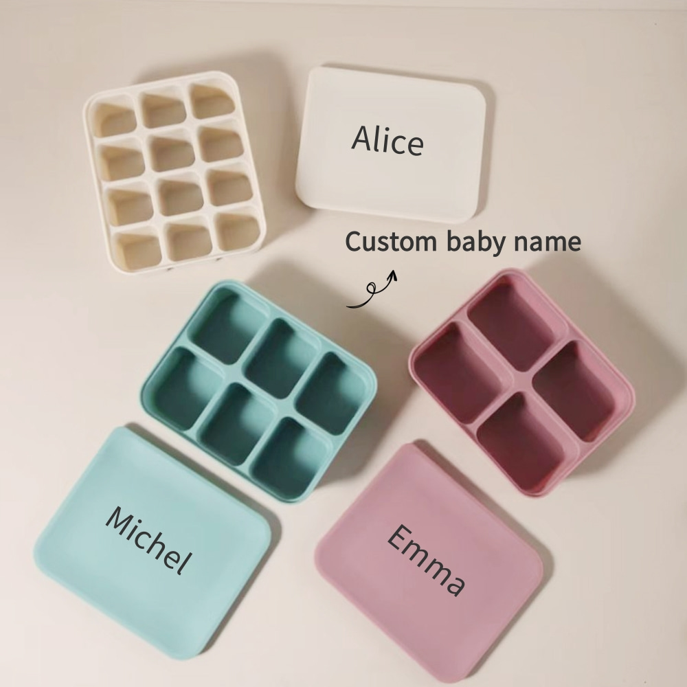 Freezer Tray Baby - Personalizowana forma do mrożenia żywności dla