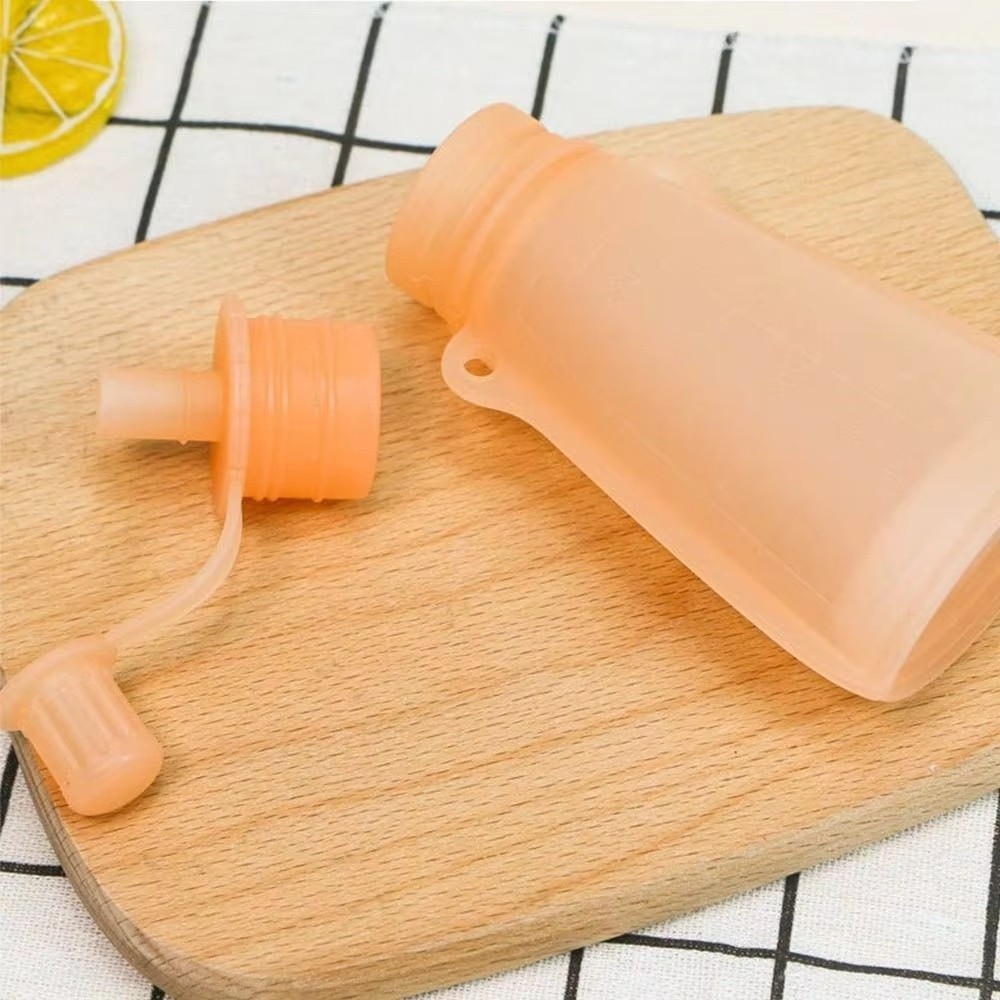 Baby Food Reusable Pouches - Woreczek na żywność bez BPA, szczelny,