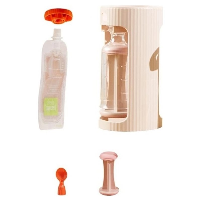Baby Food Reusable Pouches - WOWFU-1Set Zestaw dozowników do żywności dla