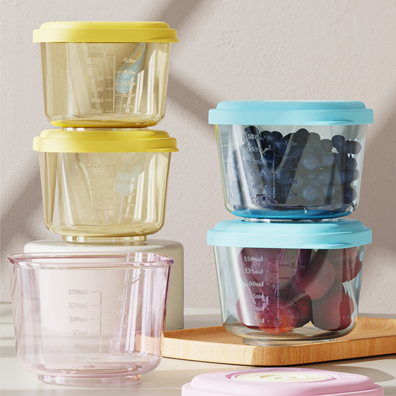 Baby Food Stuff - 6 szt. Pojemników na żywność dla