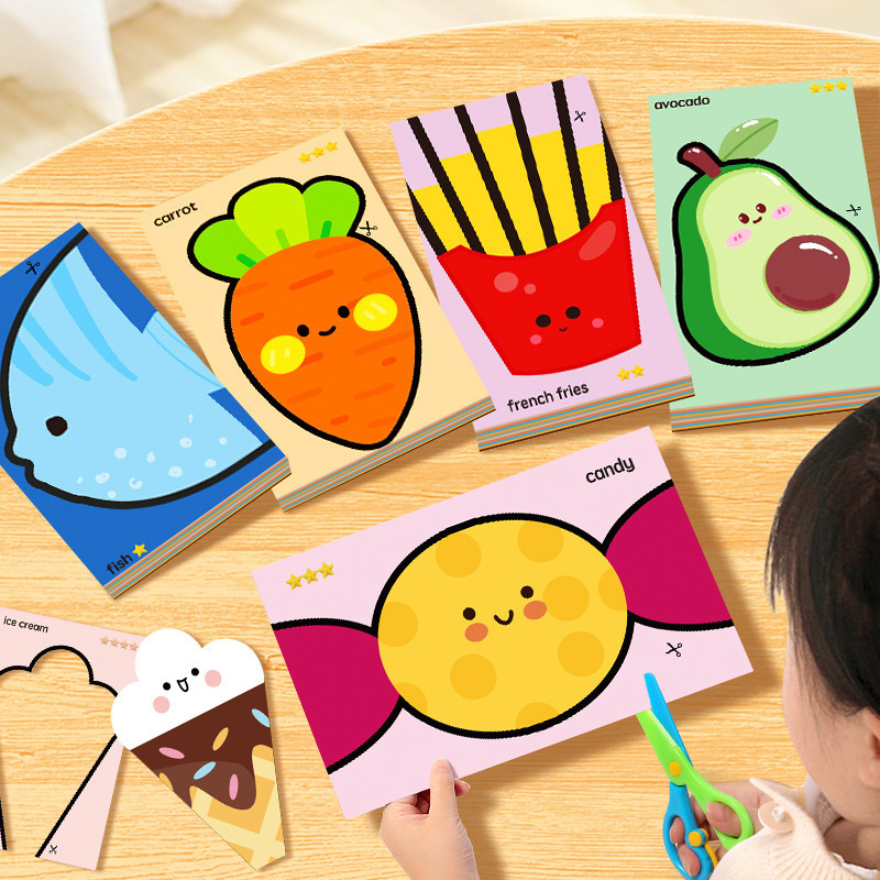 Baby Food Scissors - Ręcznie Robione Wycinanki z Papieru Ciekawe