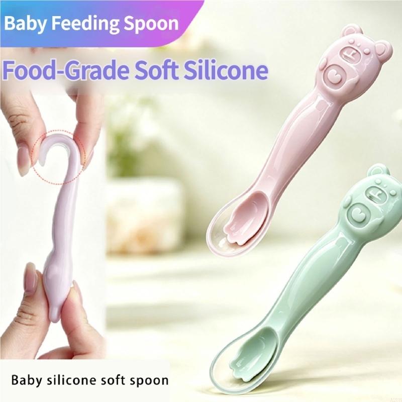 Easy Baby Food - Miękka silikonowa łyżeczka do karmienia dziecka