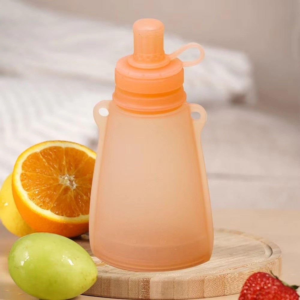 Baby Food Reusable Pouches - Woreczek na żywność bez BPA, wielokrotnego