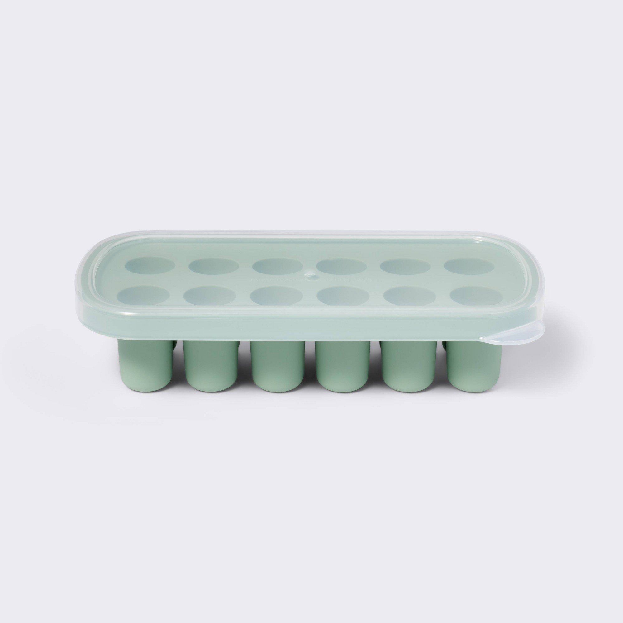 Freezer Tray Baby - Zielona tacka do zamrażania żywności dla