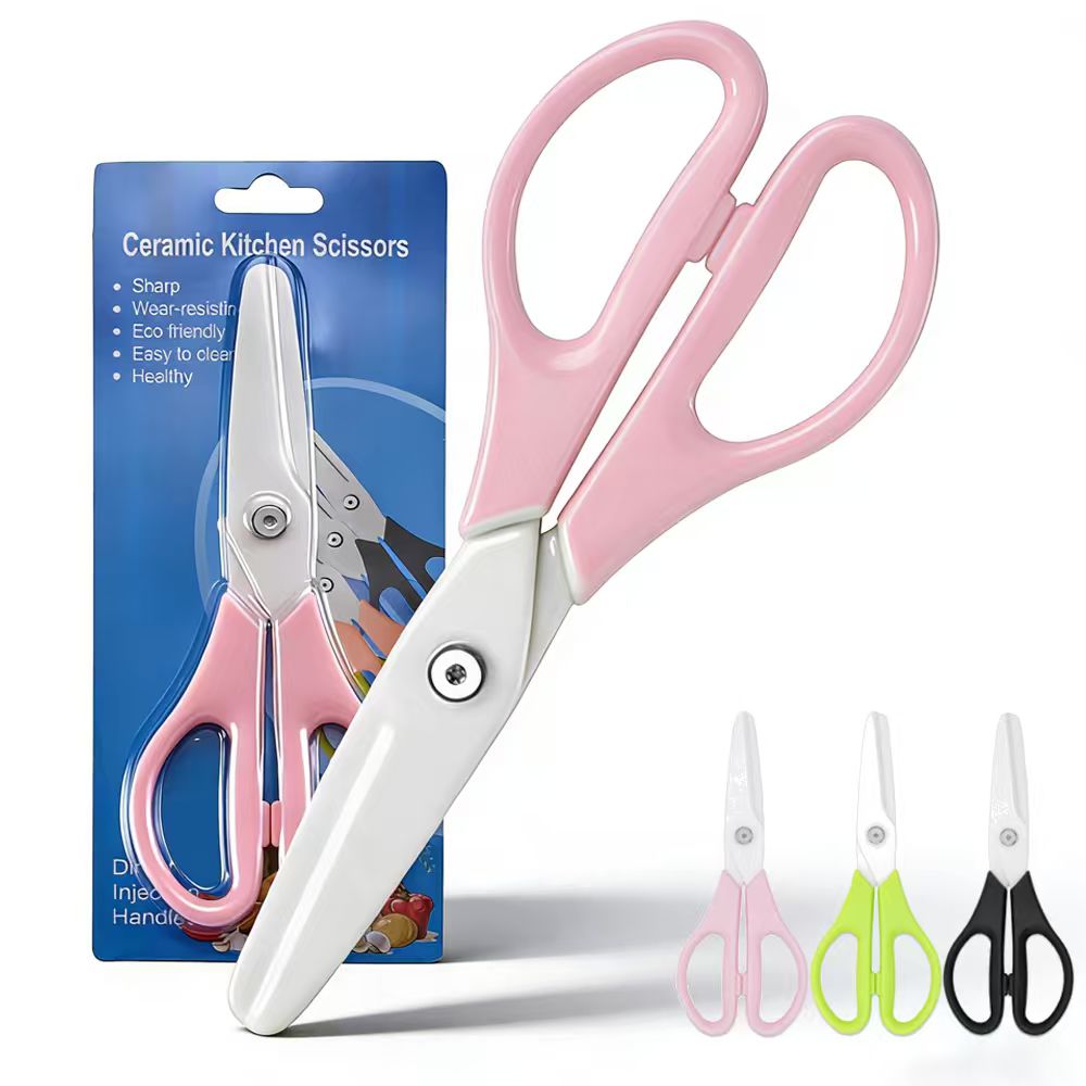 Dobeli 8 cal cyrkonu ceramiki  – Baby Food Scissors recenzja i cena