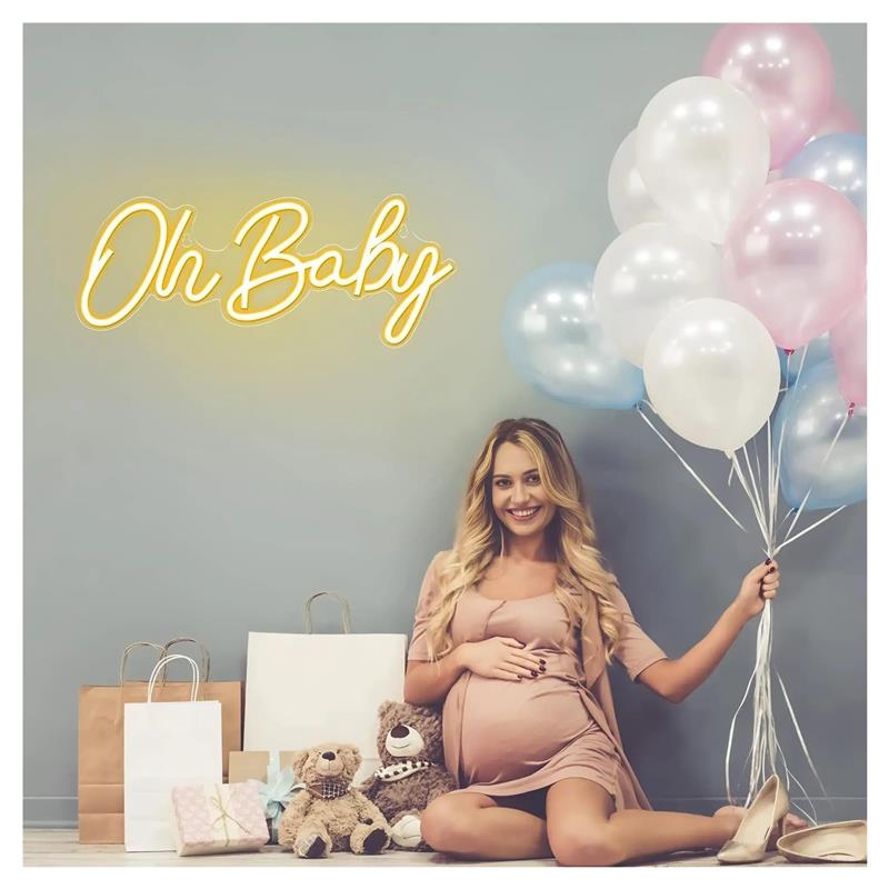 Neonowe znaki Oh Baby do dekor – Baby Food Restaurant recenzja i cena