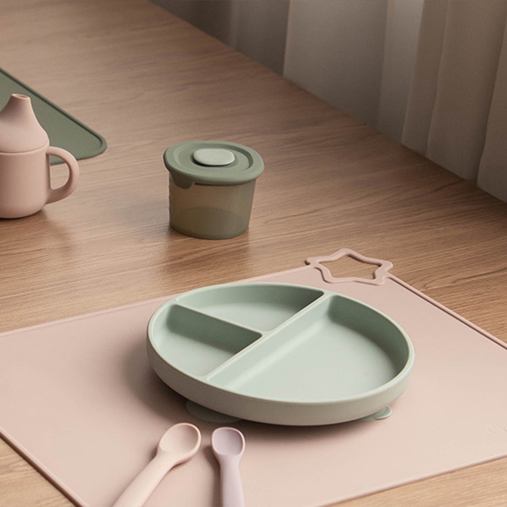 1 SZTUK Prosta silikonowa podk – Baby Food Restaurant recenzja i cena