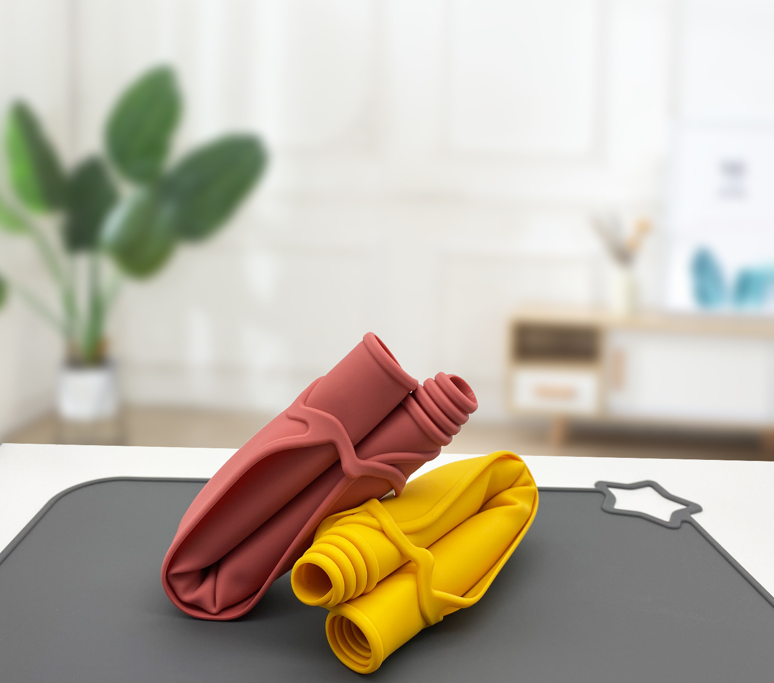 1 SZTUK Prosta silikonowa podk – Baby Food Restaurant recenzja i cena