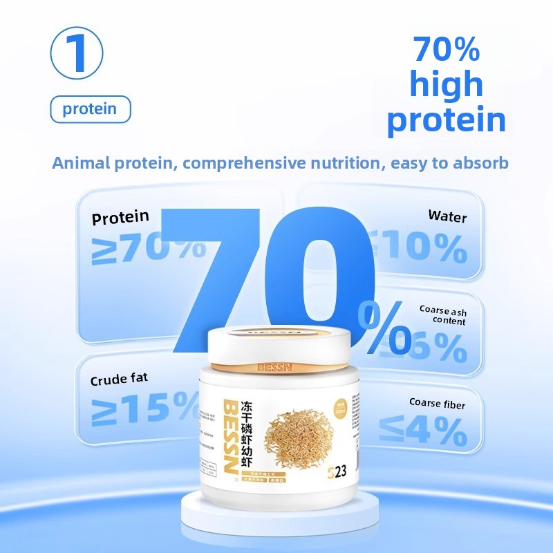 BESSN Krill i krewetki morskie – Baby Food Shrimp recenzja i cena