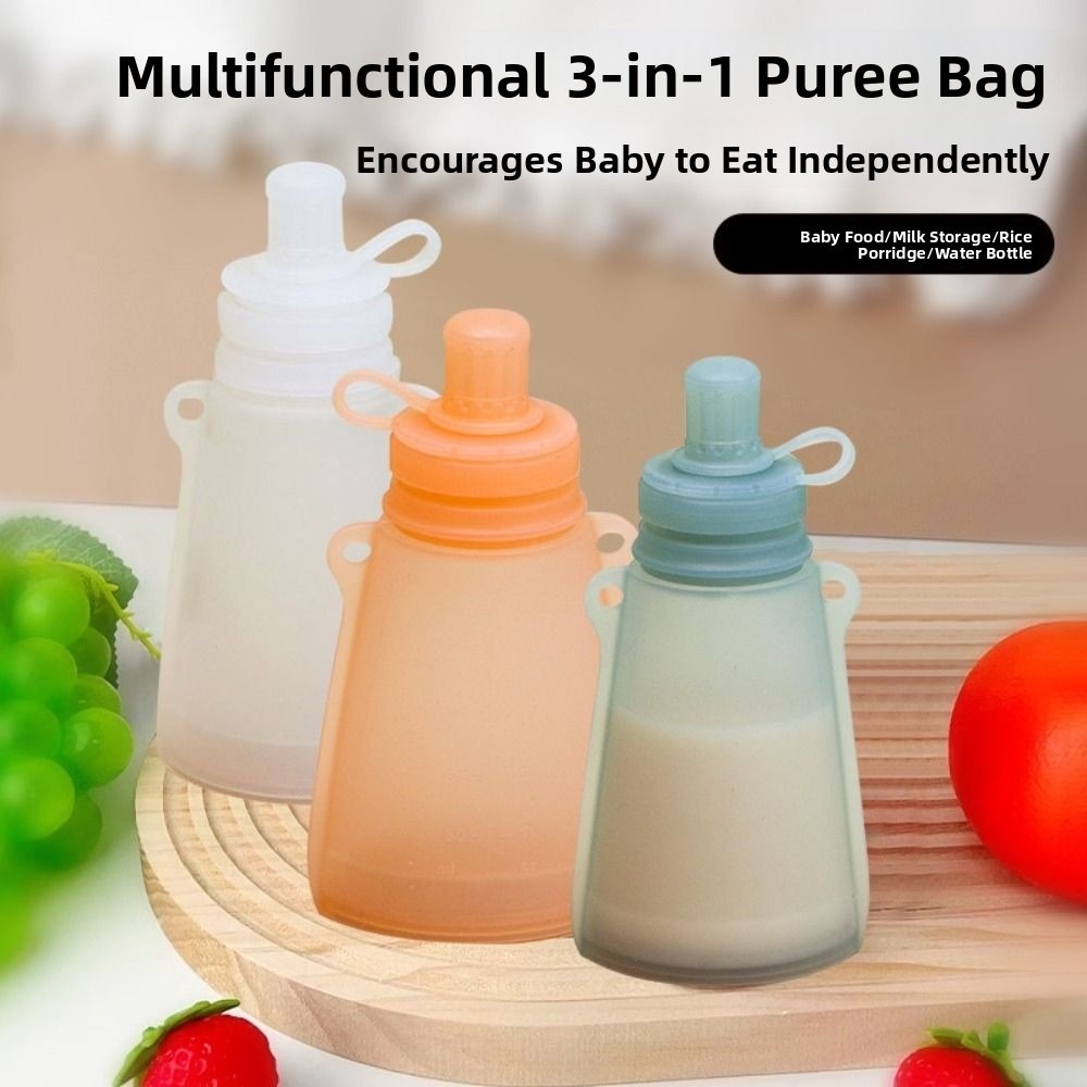 Wielorazowy silikonowy worecze – Baby Food Reusable Pouches recenzja i cena