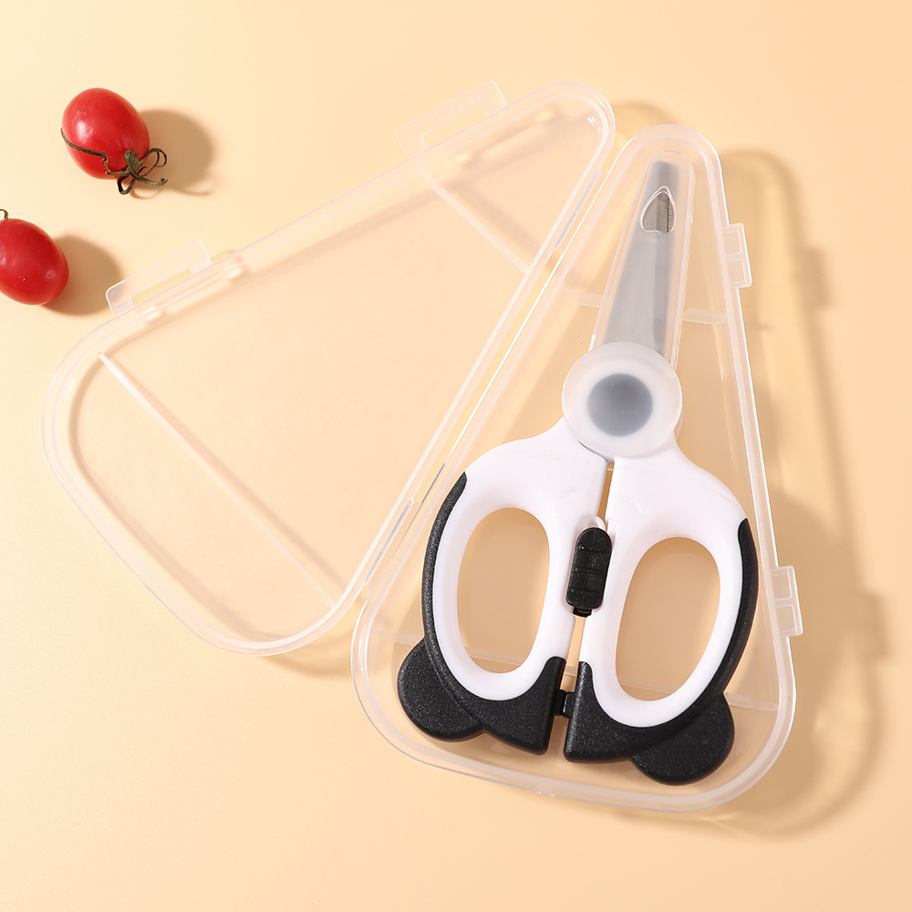 Nożyczki bezpieczne dla dzieci – Baby Food Scissors recenzja i cena