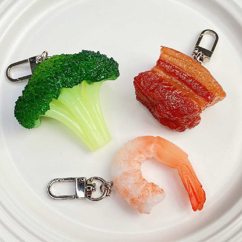 Imitacja jedzenia brelok duszo – Baby Food Shrimp recenzja i cena