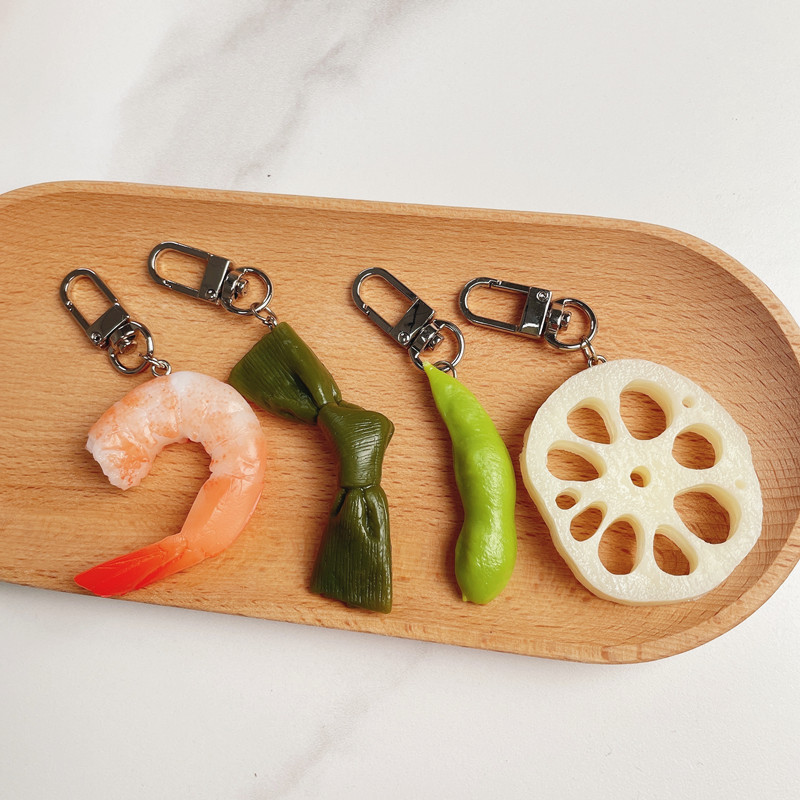 Imitacja jedzenia brelok duszo – Baby Food Shrimp recenzja i cena