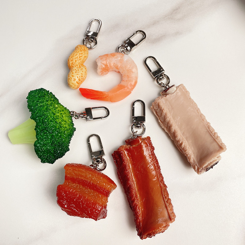 Imitacja jedzenia brelok duszo – Baby Food Shrimp recenzja i cena